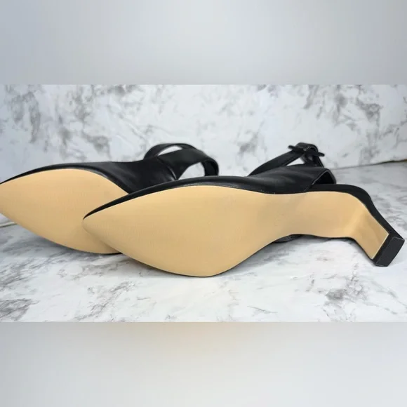 New black ankle strap heels size 7 pumps - Picture 4 of 4